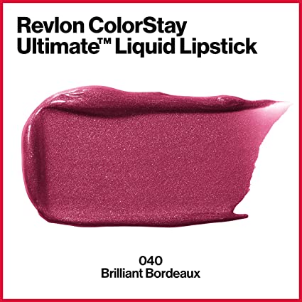 Liquid Lipstick by Revlon, Face Makeup, ColorStay Ultimate, Longwear Rich Lip Colors, Satin Finish, 030 Miracle Mauve, 0.07 Oz