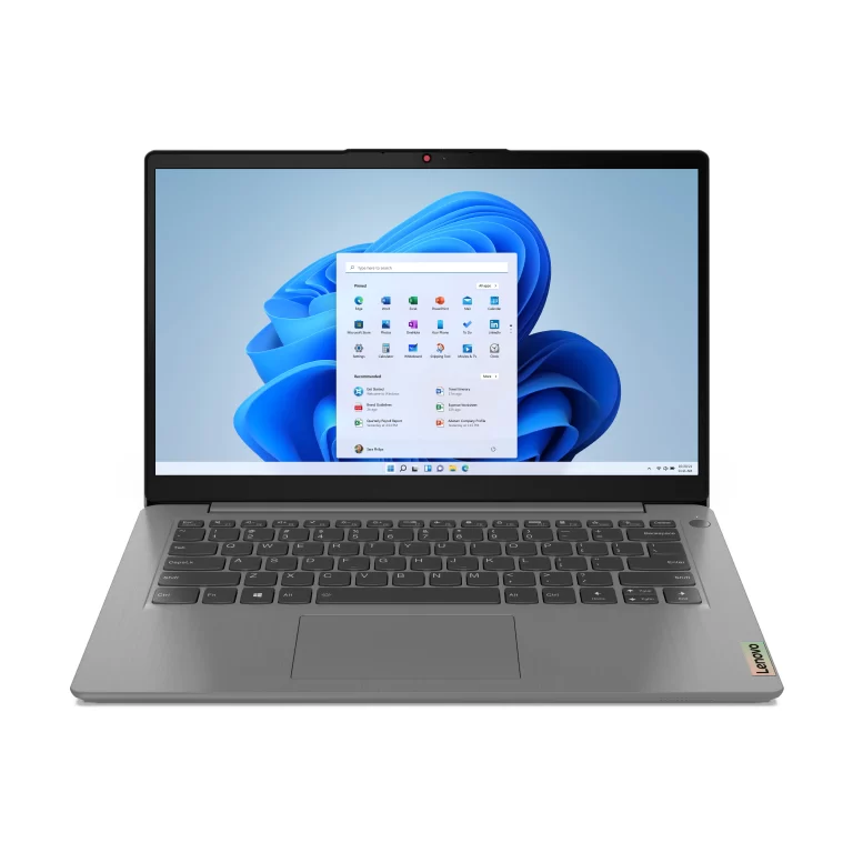 Lenovo Ideapad 3 14″ FHD Laptop, AMD Ryzen 7 5700U, 8GB RAM, 512GB SSD, Windows 11 Home, Sand, 82KT00VAUS