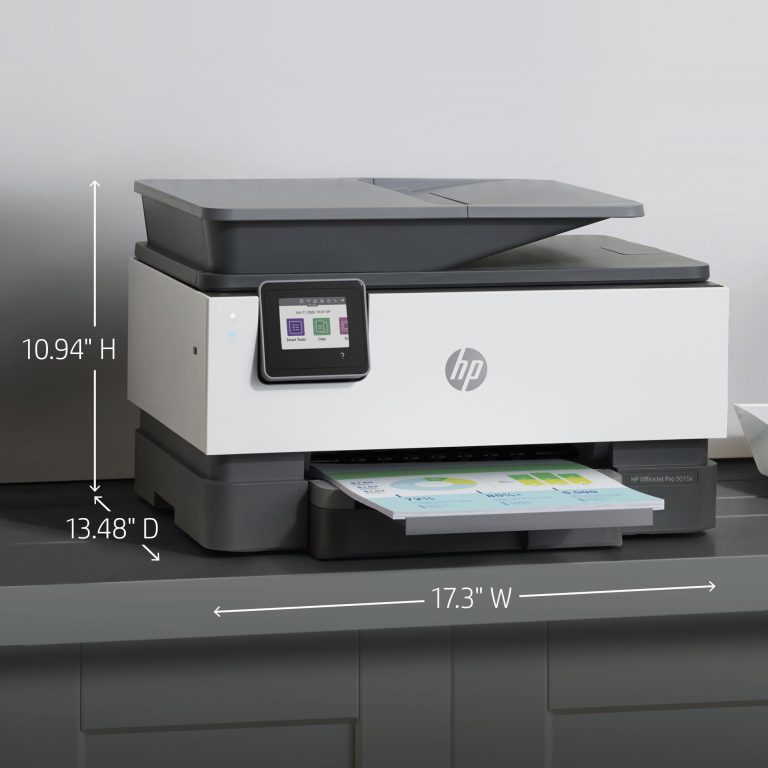 HP OfficeJet 9015e All-in-One Wireless Color Inkjet Printer – 6 months free Instant Ink with HP+