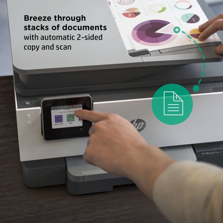 HP OfficeJet 9015e All-in-One Wireless Color Inkjet Printer – 6 months free Instant Ink with HP+