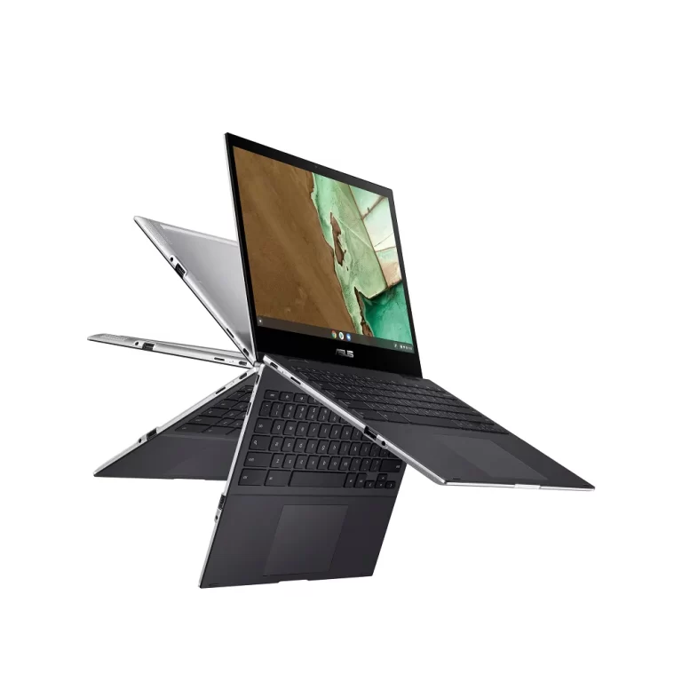 ASUS CM3200 MKT 4/64 2-in-1 Chromebook, 12″ HD+ Touch, MediaTek 8192, 4GB RAM, 64GB eMMC, Mineral Gray, Chrome OS, CM3200FM1A-WS44T