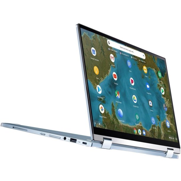 ASUS Chromebook 14″ FHD Touchscreen Laptop, Intel Core M m3-8100Y, 4GB RAM, 64GB SSD, Chrome OS, Silver, C433TA-AS384T