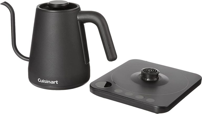Cuisinart Electric Kettle, 1.7-Liter Capacity, Cordless 1500-Watts for Fast Heat Up, Stay Cool Non-Slip Handle, Stainless Steel, CPK-17P1