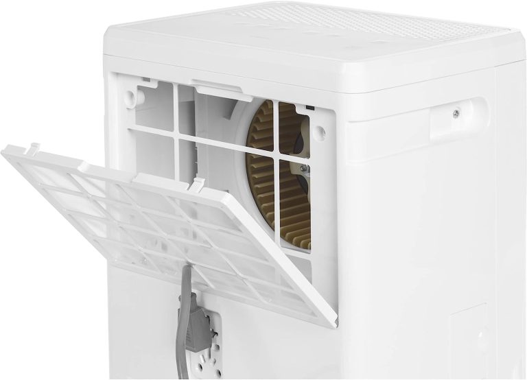 GE Energy Star Portable Dehumidifier 35 Pint, Perfect for Bedroom, Basement & Garage or Rooms up to 3000 Sq Ft, Ideal for High Humidity Areas, Complete with Empty Bucket Alarm & Clean Filter Alert