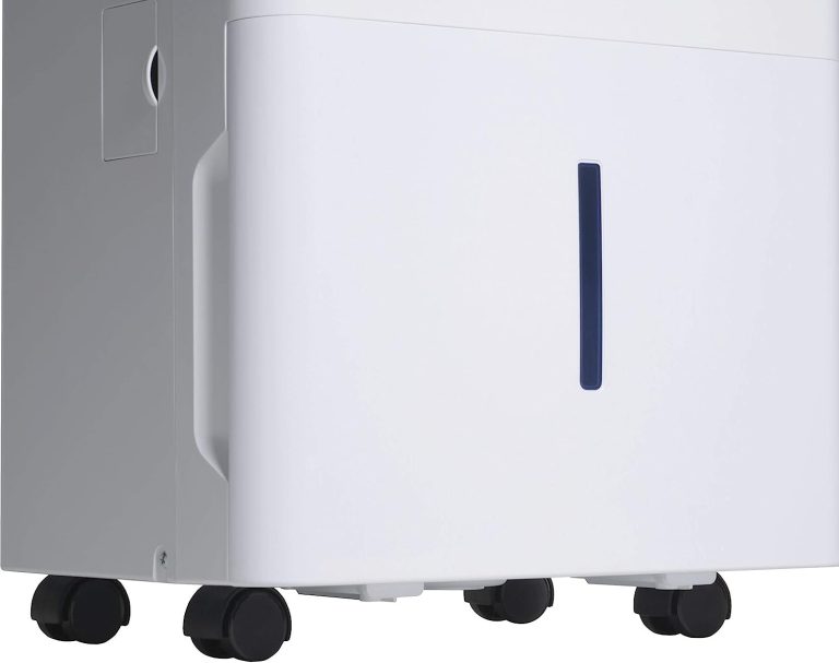 GE Portable Dehumidifier 20 Pint, Perfect for Bedroom, Basement & Garage, Ideal for High Humidity Areas, Complete with Empty Bucket Alarm, Clean Filter Alert & LED Digital Controls, White