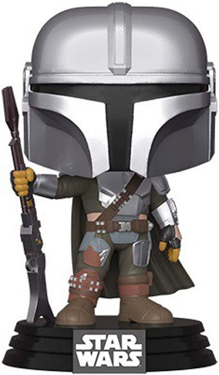 Funko Pop! Star Wars: The Mandalorian Action Figure, The Mandalorian Vinyl Bobblehead