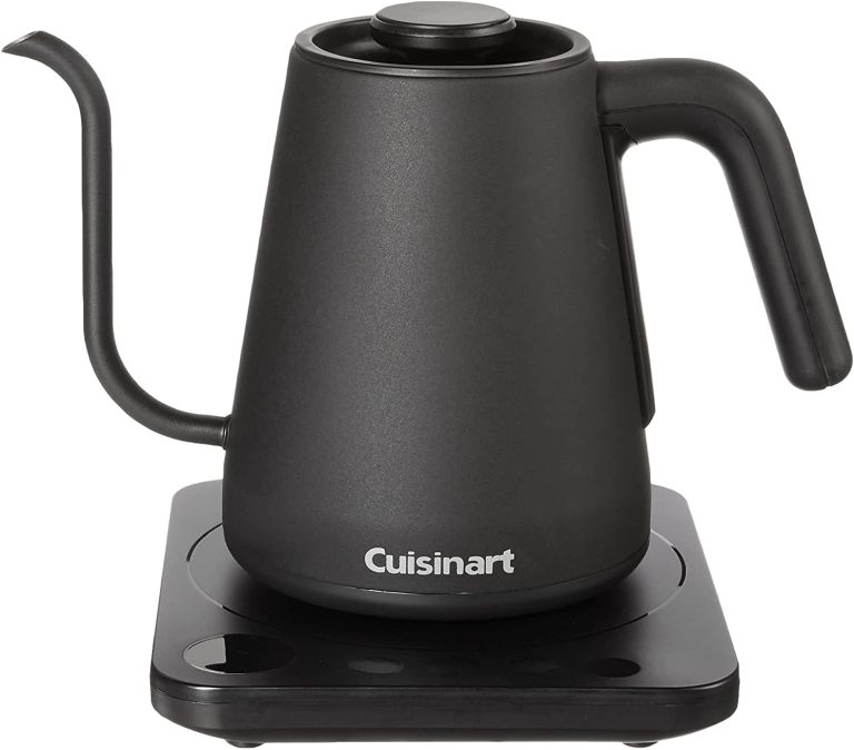 Cuisinart Electric Kettle, 1.7-Liter Capacity, Cordless 1500-Watts for Fast Heat Up, Stay Cool Non-Slip Handle, Stainless Steel, CPK-17P1
