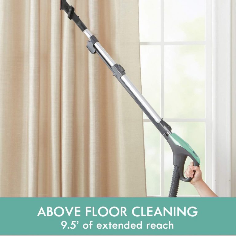 Kenmore pet Friendly Lightweight Bagged Canister Vacuum Cleaner with Extended telescoping Wand, HEPA Filter, Retractable Cord, and 2 Cleaning Tools, Green