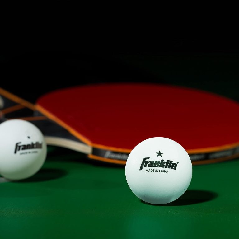 Franklin Sports Ping Pong Balls – Official Size + Weight White 40mm Table Tennis Balls – One Star Professional Ping Pong Balls – Durable High Performance Ping Pong Balls – White – 12 Pack