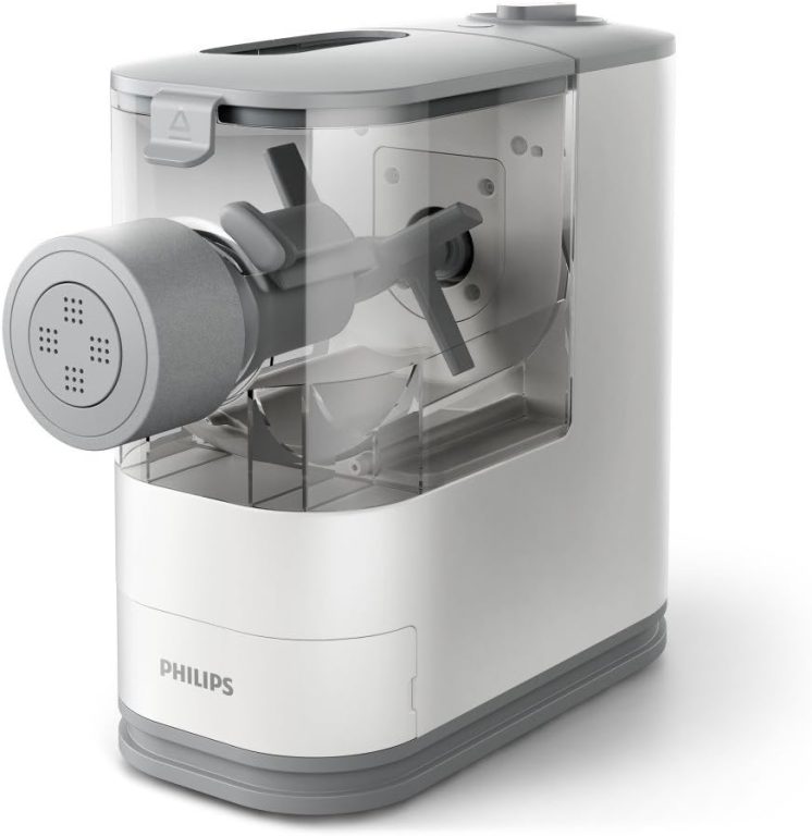 Philips Kitchen Appliances – HR2371/05 Philips Kitchen Appliances Philips Compact Pasta Maker, Viva Collection, Black, Small