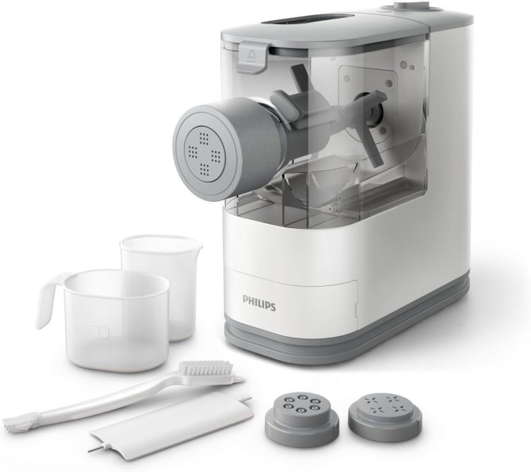 Philips Kitchen Appliances – HR2371/05 Philips Kitchen Appliances Philips Compact Pasta Maker, Viva Collection, Black, Small