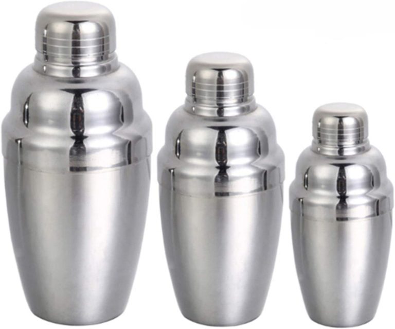 Shirenhua 1PC Cocktail Shaker Home Bar Appliance Stainless Steel Shaker Cup Wine Drink Blender Shaker Bottle