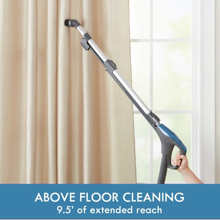 Kenmore pet Friendly Lightweight Bagged Canister Vacuum Cleaner with Extended telescoping Wand, HEPA Filter, Retractable Cord, and 2 Cleaning Tools, Green
