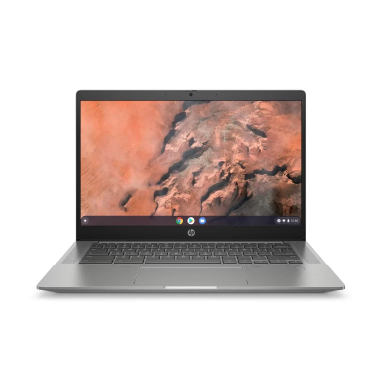 HP 14″ FHD, Chromebook, AMD Ryzen 3-3250C, 4GBRAM, 128GB SSD, Silver, Chrome OS, 14b-na0010wm
