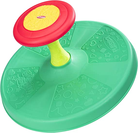Playskool Sit â€˜n Spin Classic Spinning Activity Toy for Toddlers Ages Over 18 Months (Amazon Exclusive)