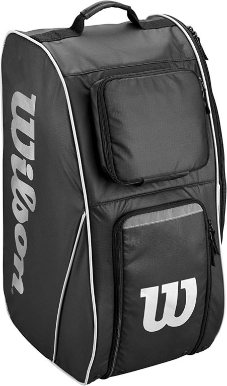WILSON Sporting Goods Tackle Football Player Equipment Bag Black, 12″L x 14″W x 24″H