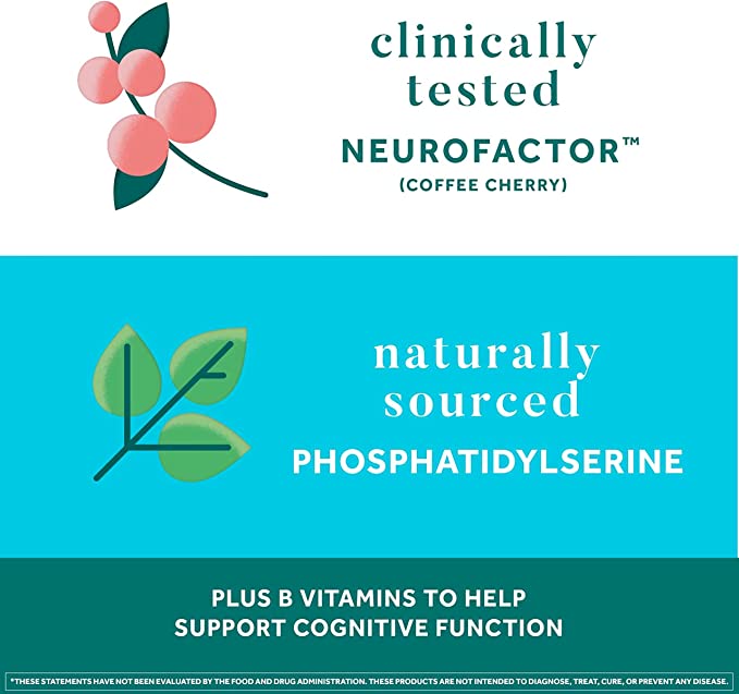 NEURIVA Plus Brain Supplement For Memory, Focus & Concentration + Cognative Function with Vitamins B6 & B12 and Clinically Tested Nootropics Phosphatidylserine and Neurofactor, 50ct Strawberry Gummies