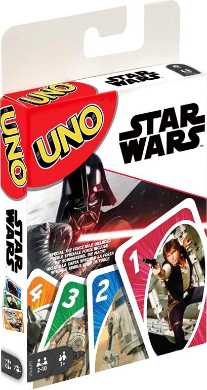 UNO Star Wars Matching Card Game Featuring 112 Cards with Unique Wild Card & Instructions for Players 7 Years Old & Up, Gift for Kid, Family &…