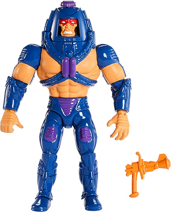 Masters of the Universe Origins Toy, Rise of Snake Men Man-E-Faces, Articulated Collectible Motu Figure with Accessory and Mini Comic