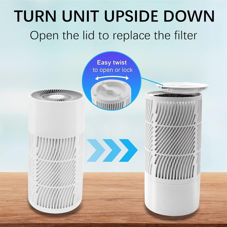 Nuwave Air Purifier XXL H13 HEPA filter for Large Home Bedroom Allergies, dB17 Sleep Silent, Remove 99.99% Smoke Dust Mold Pollen Bacteria Pet Hair Odor, Ozone Free, Air Quality Sensor, CARB certified