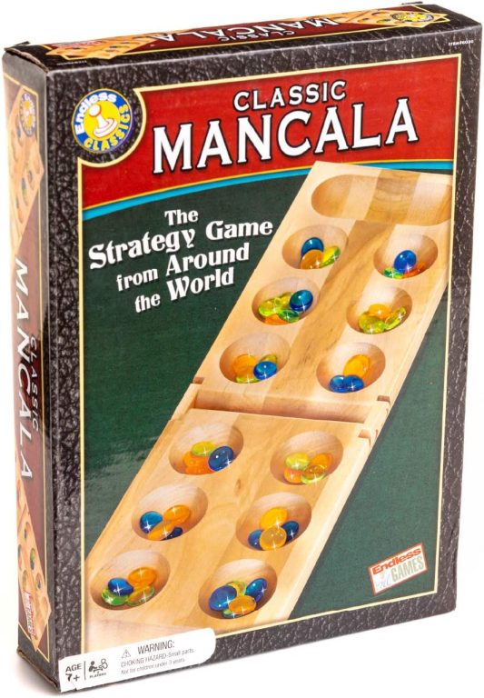 Classic Mancala – Fun Board Game for Friends and Family – Timeless Strategy Game