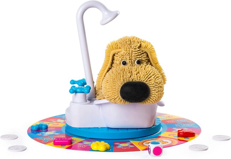 Soggy Doggy, The Showering Shaking Wet Dog Award-Winning Kids Game Board Game for Family Night Fun Games for Kids Toys & Games, for Kids Ages 4 and up