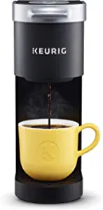 Keurig K-Mini Coffee Maker, Single Serve K-Cup Pod Coffee Brewer, 6 to 12 oz. Brew Sizes, Black