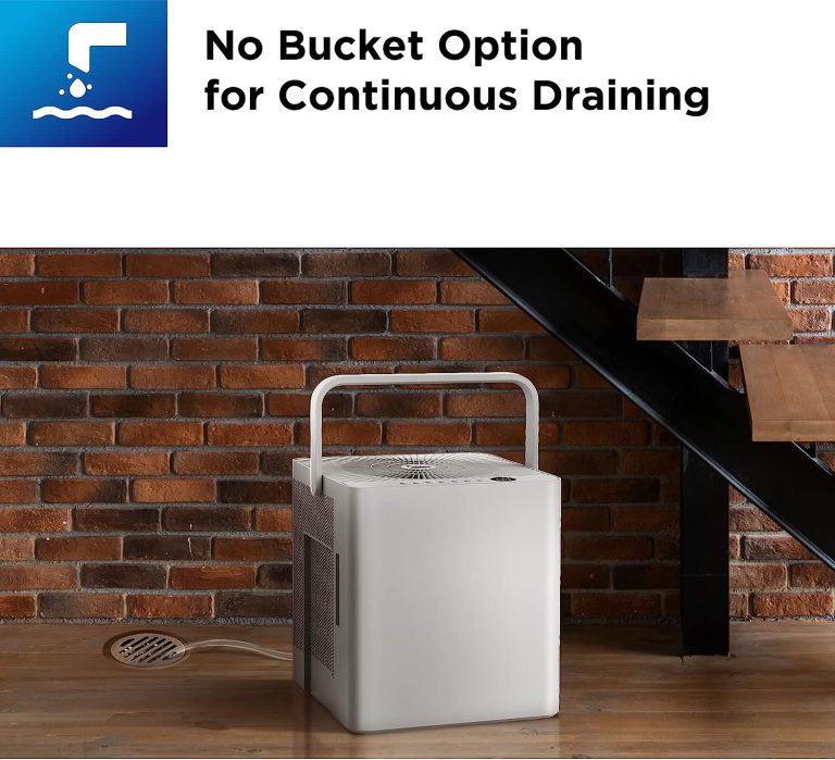 Midea Cube 35 Pint Dehumidifier for Basement and Rooms at Home for up to 3,500 Sq. Ft., Smart Control, Works with Alexa (White), Drain Hose Included, ENERGY STAR Most Efficient 2022