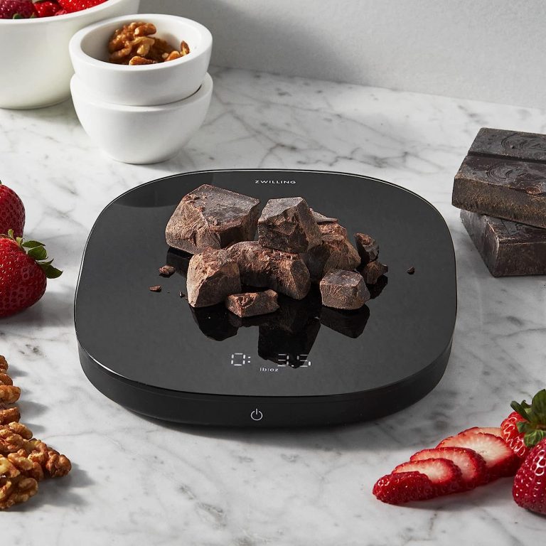 ZWILLING Enfinigy Digital Kitchen Food Scale, Max weight 22lbs, Grams & Ounces, .1-gram Accuracy