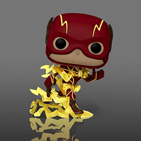 Funko Pop! Movies: DC – The Flash, The Flash Glow in The Dark, Amazon Exclusive