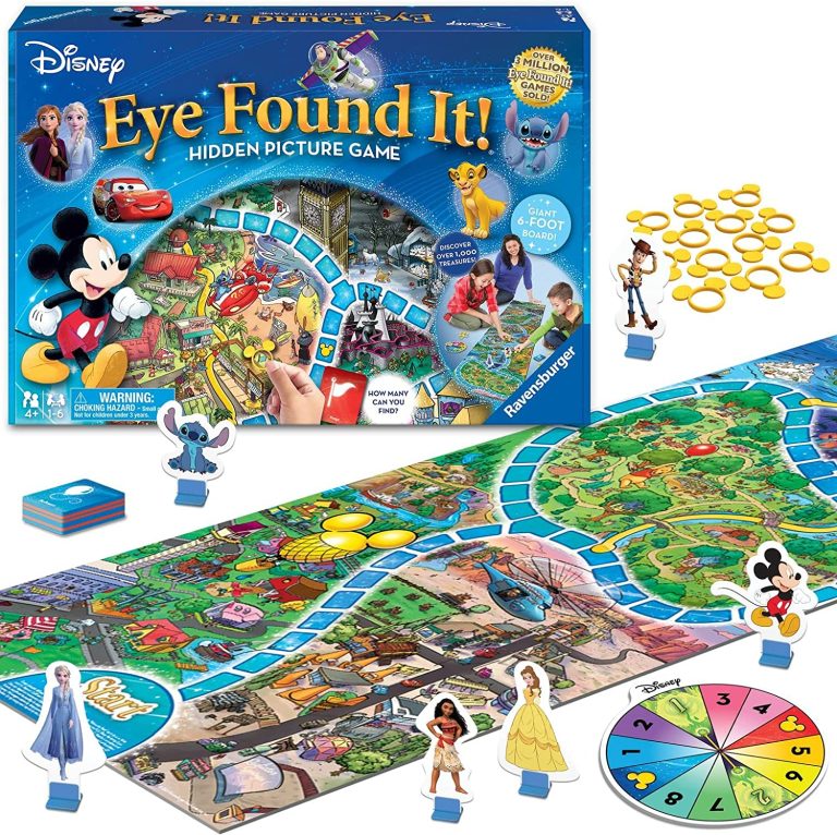 Ravensburger World of Disney Eye Found It Board Game for Boys and Girls Ages 4 and Up – A Fun Family Game You’ll Want to Play Again and Again