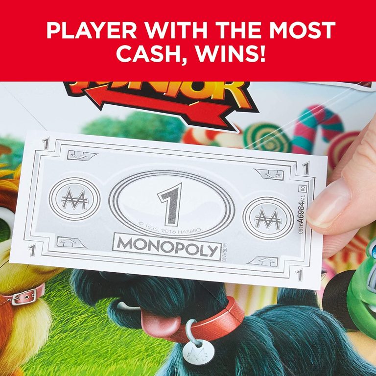 Monopoly Junior Board Game, Ages 5 and up