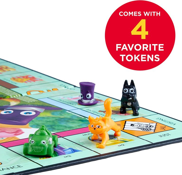 Monopoly Junior Board Game, Ages 5 and up