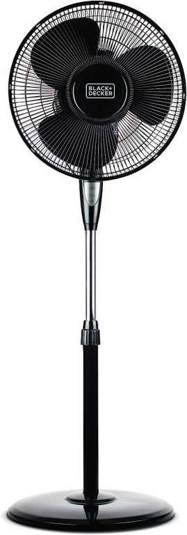 BLACK+DECKER 16 Inches Stand Fan with Remote