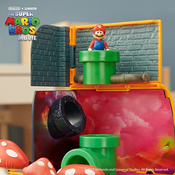 The Super Mario Bros. Movie – Van Playset with 1.25†Mini Mario Figure