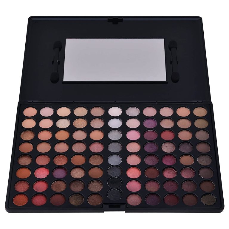 SHANY Natural Fusion Makeup Palette – 88 Color Highly Pigmented Blendable Natural Color Matte Eye shadow Palette – Nude