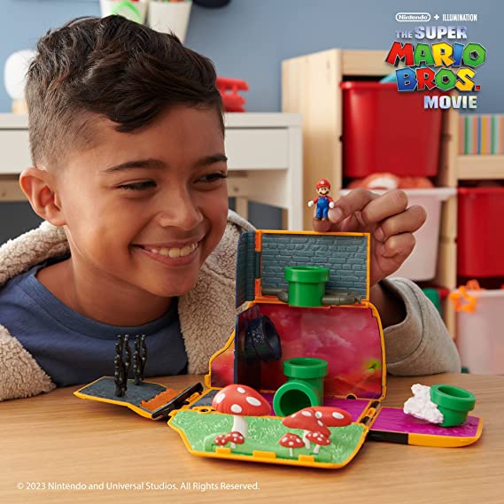 The Super Mario Bros. Movie – Van Playset with 1.25†Mini Mario Figure