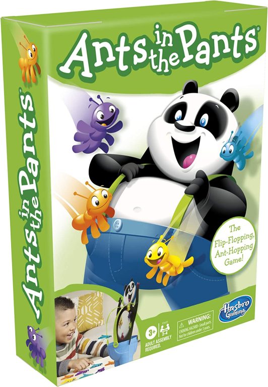 Hasbro Gaming Ants in The Pants, Easy and Fun Preschool Game for Kids Ages 3 and Up, for 2-4 Players