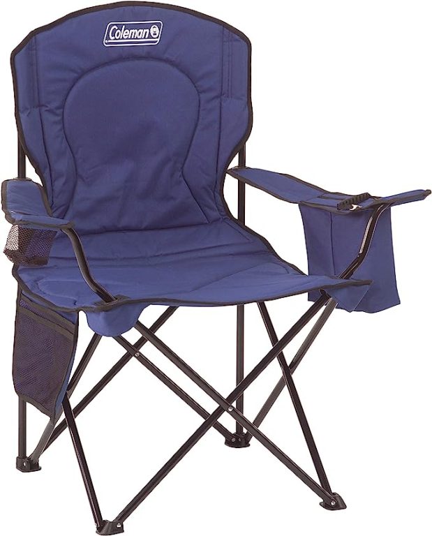Coleman Camping Chair with Built-in 4 Can Cooler