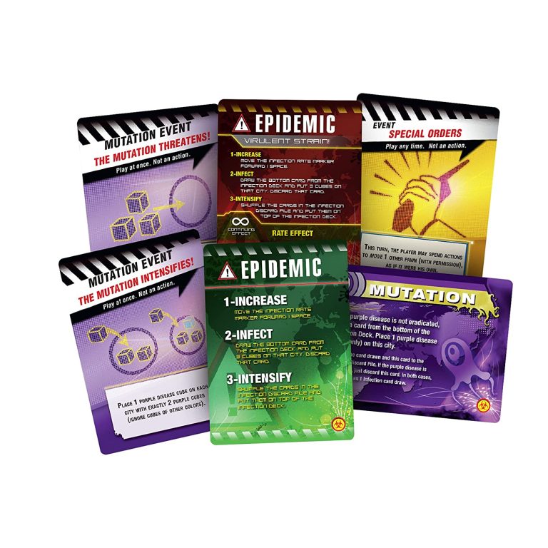 Pandemic on the Brink Board Game EXPANSION | Family /Strategy /Cooperative Board Game | Ages 8+ |2 to 5 players | Average Playtime 45 minutes | Made by Z-Man Games , Red