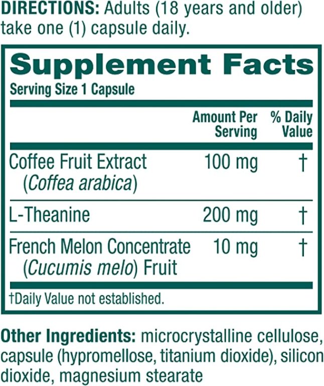 NEURIVA Destress Brain Supplement for Focus, Concentration & Accuracy with L-Theanine for Relaxation & Everyday Stress Reduction and Melon Concentrate to Help Fight Oxidative Stress, 30ct Capsules