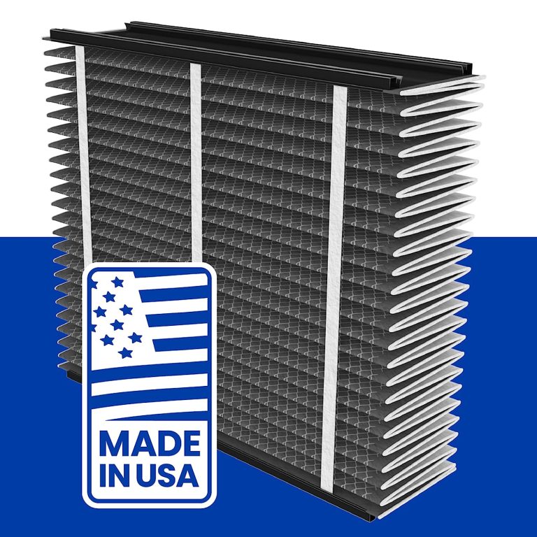 AprilAire 413CBN Replacement Filter for AprilAire Whole House Air Purifiers – MERV 13 with Carbon, Healthy Home Allergy + Odor Reduction, 16x25x4 Air Filter (Pack of 2)