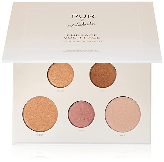 PUR xo Nabela Embrace Your Face Eye & Cheek Palette, 1 Pack