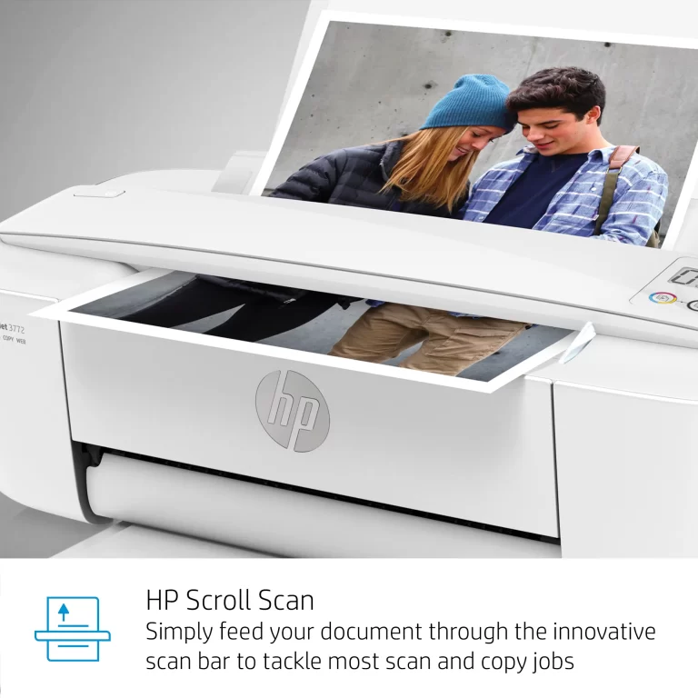 HP DeskJet 3772 All-in-One Wireless Color Inkjet Printer – Instant Ink Ready