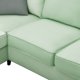 Churanty Modular Sectional Sofa with Storage Ottoman Couch L Shape Corner Sofa Sets 7 Seats Fabric Couch for Living Room, 112 * 87 inch