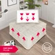 MUZZ Free Combination Sectional Sofa, 3 Seater Sofa Couch with Modern Fabric and Soft Cotton, Modular Armless Sectional Sofa Couch for Living Room, Bedroom