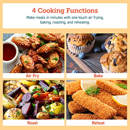 COSORI Pro II Smart Air Fryer 5.8QT 12-in-1 cooker (Unlimited Online Recipes) , Stage Cooking, Customizable Presets, 3-Way Control, Works with Alexa & Google Assistant, Dishwasher-Safe Square Basket