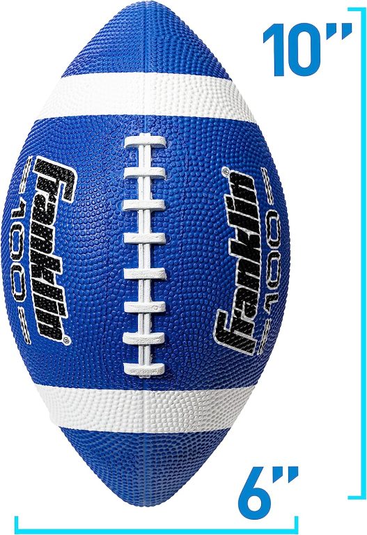 Franklin Sports Junior Football – Grip-Rite 100