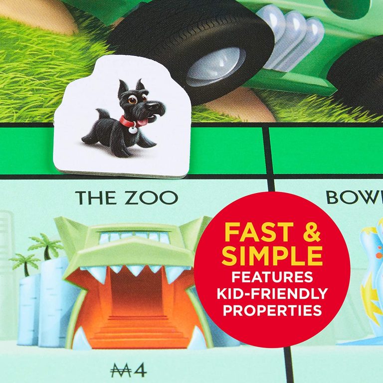 Monopoly Junior Board Game, Ages 5 and up