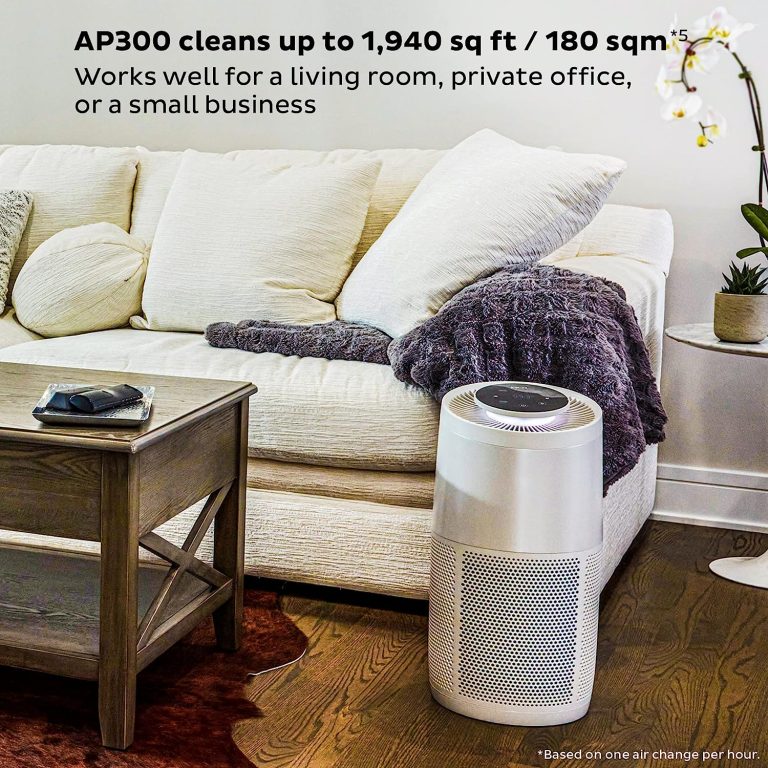 Instant HEPA Quiet Air Purifier From the Makers of Instant Pot with Plasma Ion Technology, Rooms up to 1,940ft2, removes 99% of Dust, Smoke, Odors, Pollen & Pet Hair, for Bedrooms, Offices, Charcoal